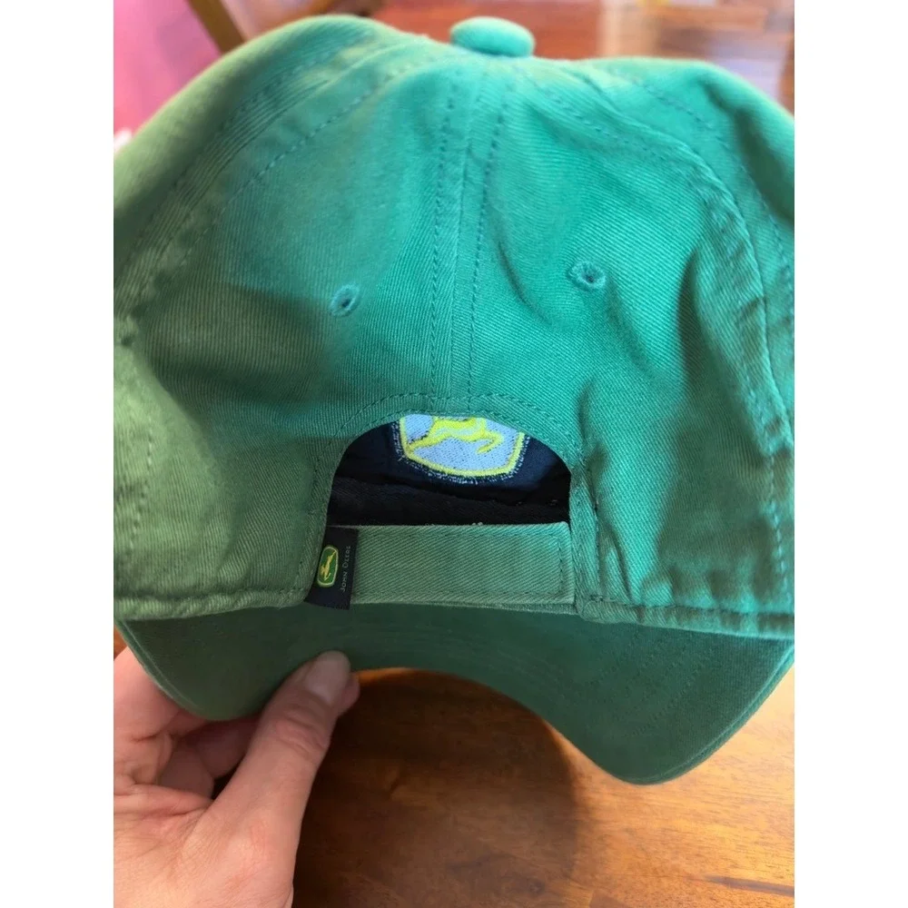 John Deere Youth Green Logo Baseball Cap Adjustable Farm‎ Tractor Hat